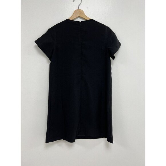 Karta Beaded Women Tunic Black JEWEL Dress  y2K Short Sleeve Size Medium - Picture 7 of 9